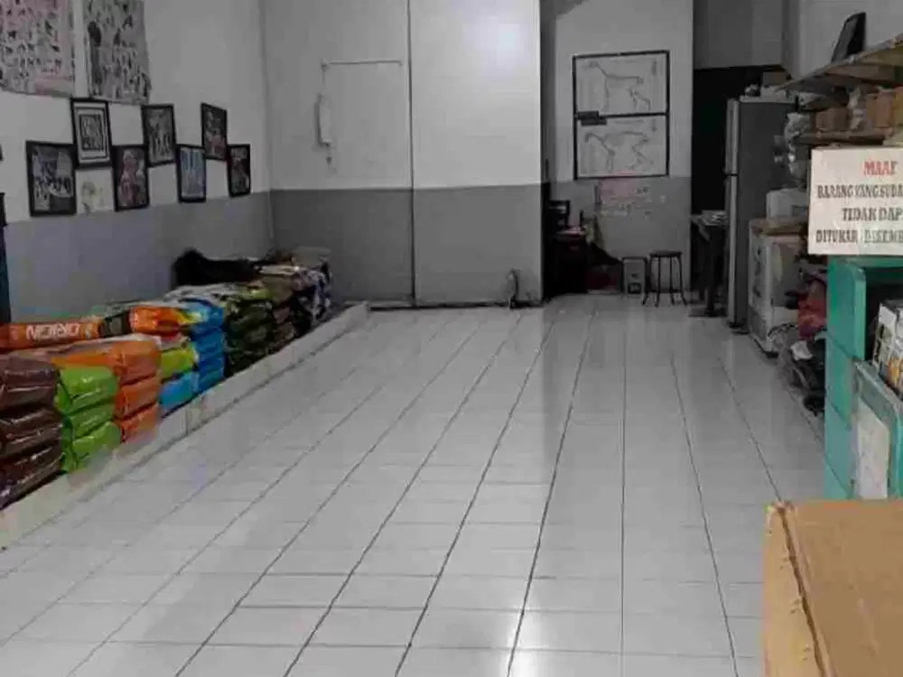 ruko 2 lantai di jalan raya tki 3 dekat tol marga asih bandung