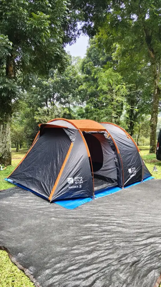 DIJUAL TENDA MAHIKA 5 BLACK SERIES ( BEKAS )