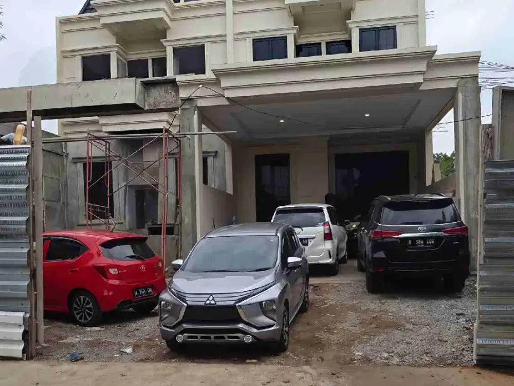 Rumah Baru Tanah Luas Harga Menarik Dekat akses tol Jatibening dan LRT Jatibening