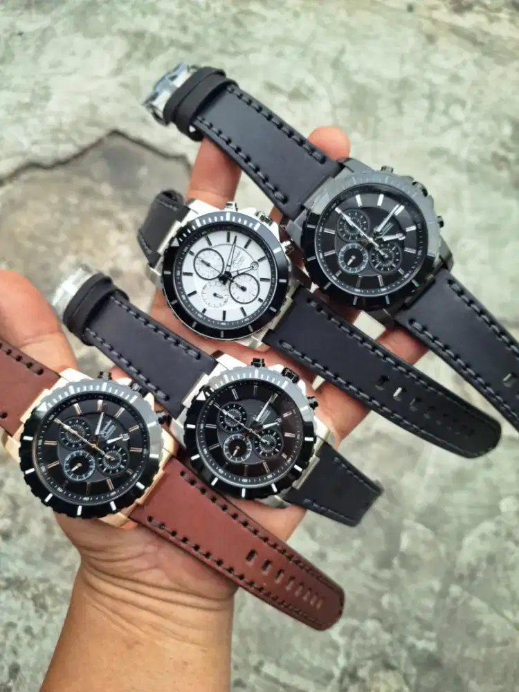 Alexandre christie 6141 kulit original garansi mesin 1tahun
