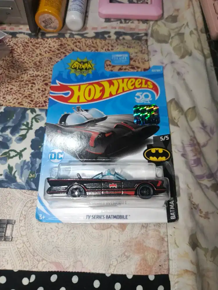 Hot Wheels TV Series Batmobile (50th Anniversary, factory sealed 2018)
