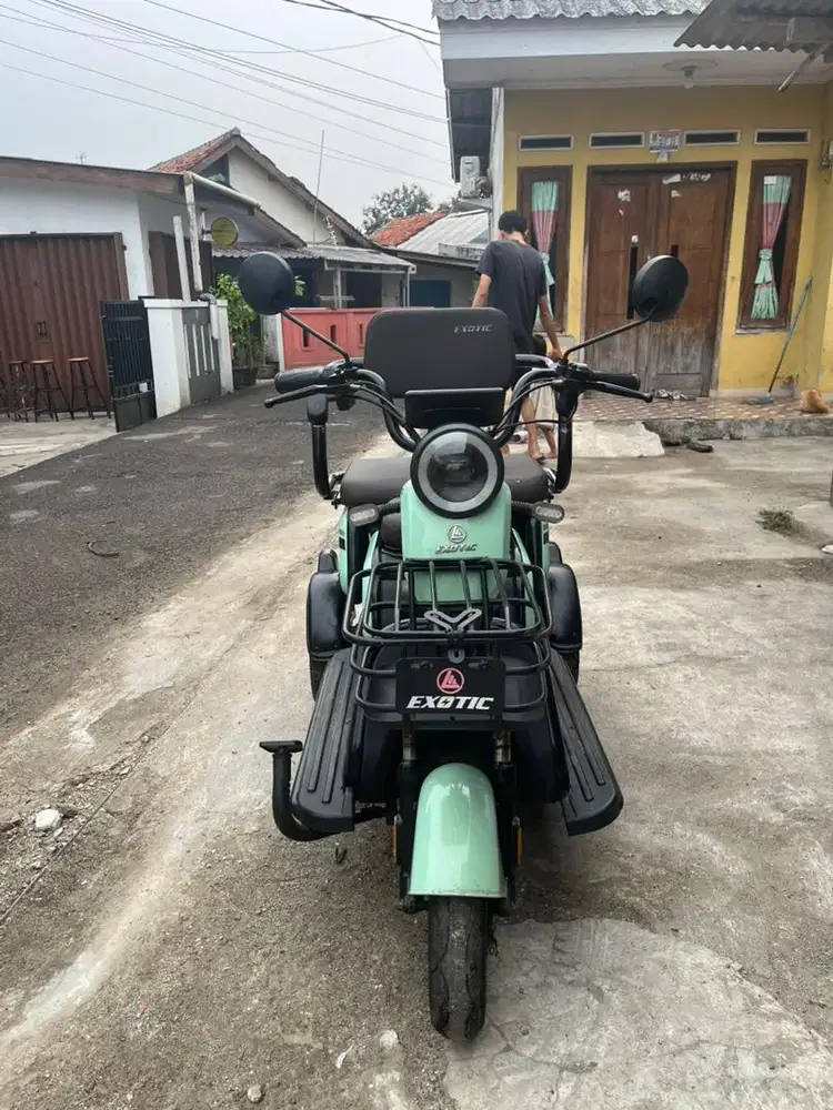 sepeda listrik roda 3 exotic sierra