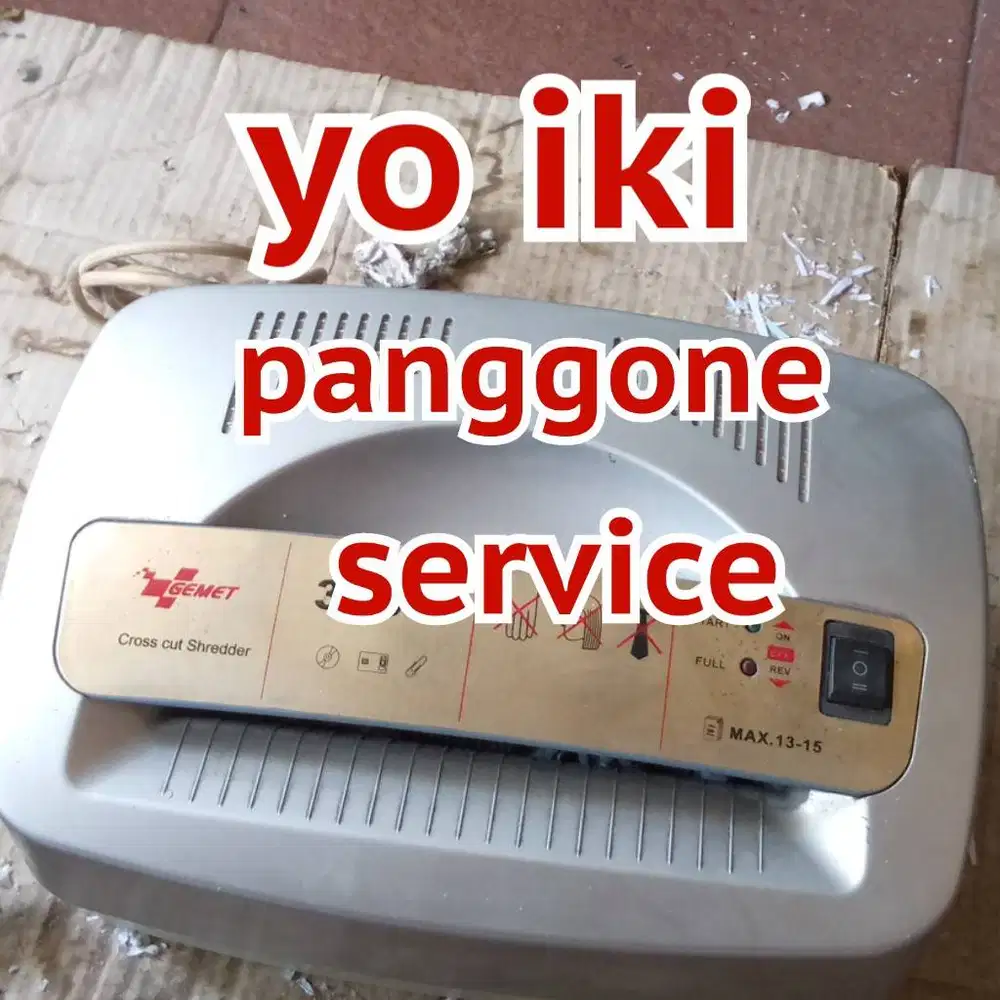 Spesialis sparepart mesin penghancur kertas