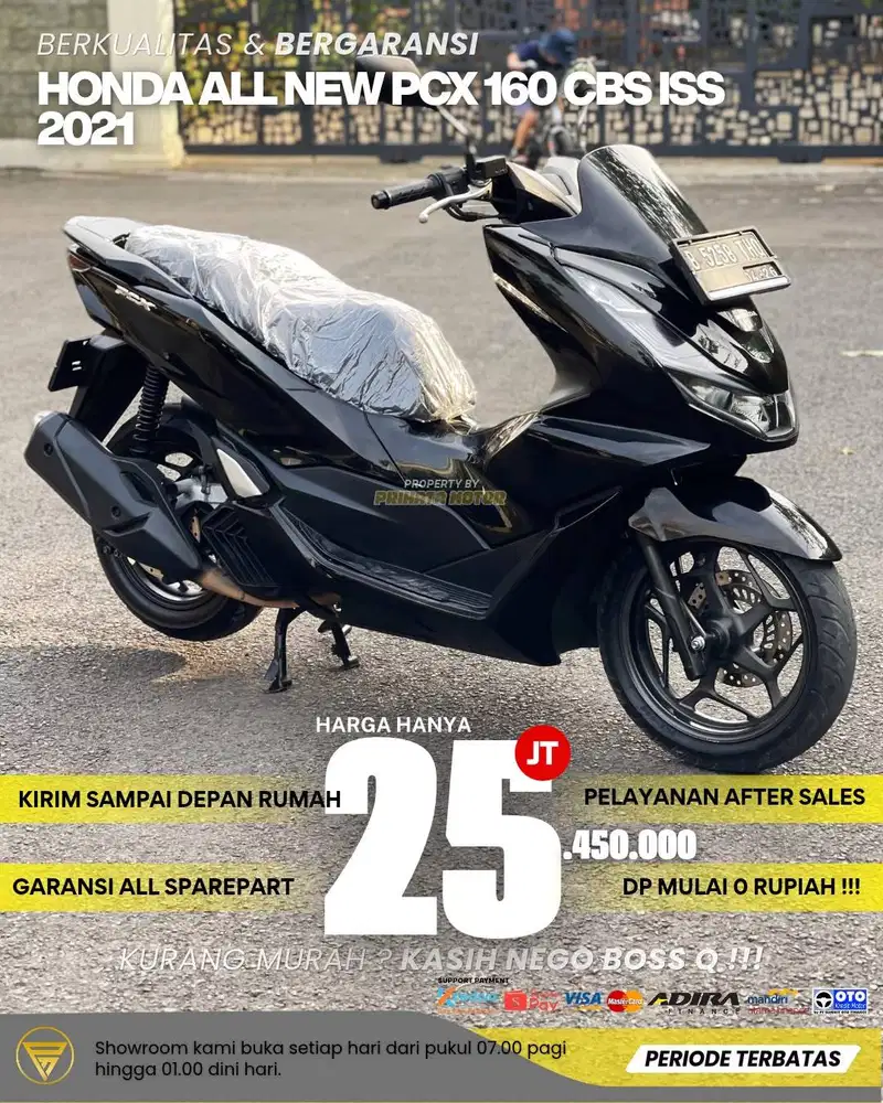 HONDA ALL NEW PCX 160 CBS ISS ESP 2021