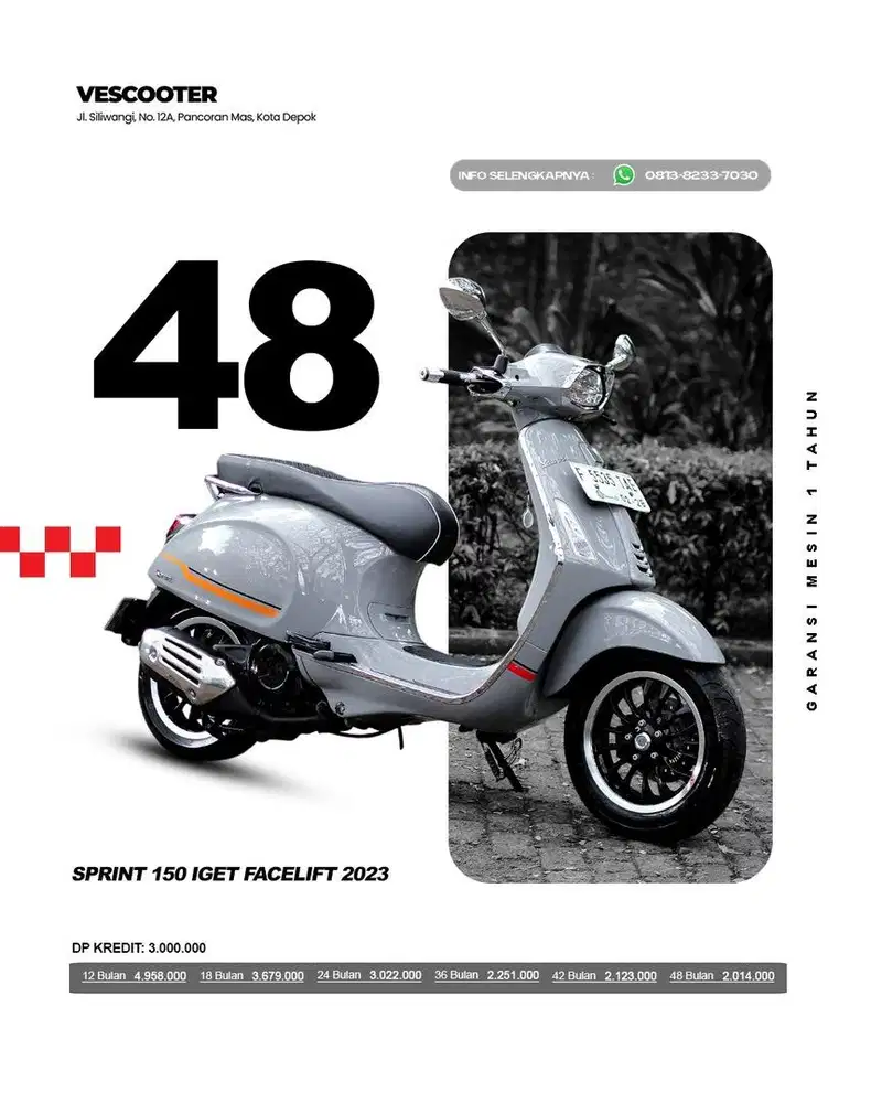 VESPA SPRINT 150 IGET FACELIFT 2023