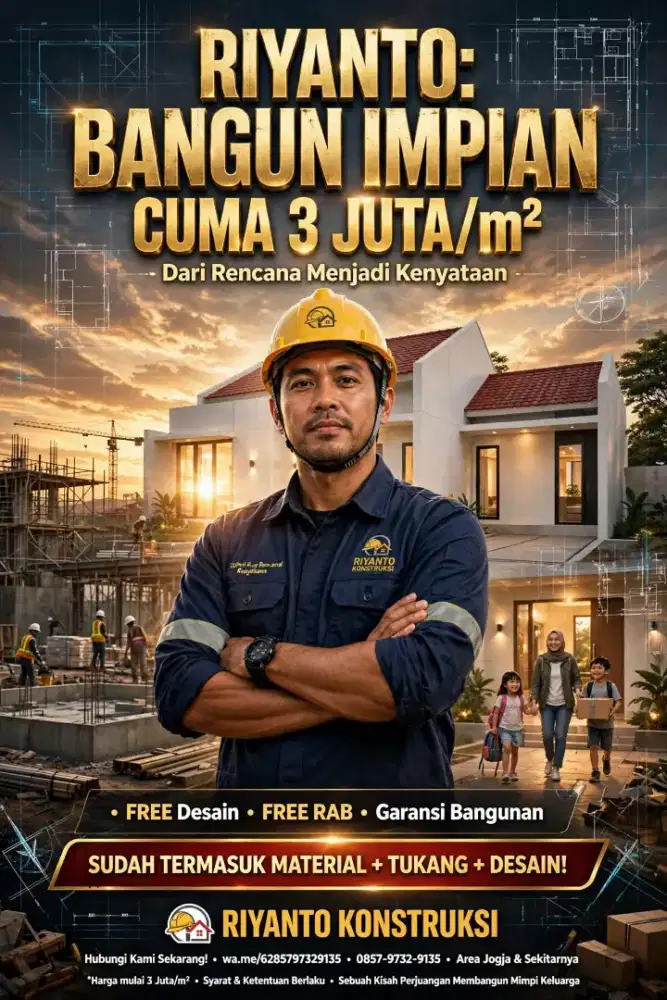 Jasa Desain Rumah & Renovasi Rumah - Borongan Harian Amanah