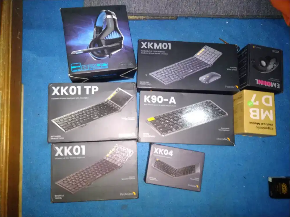 FOR SALE Keyboard wireless mouse dan headset gaming