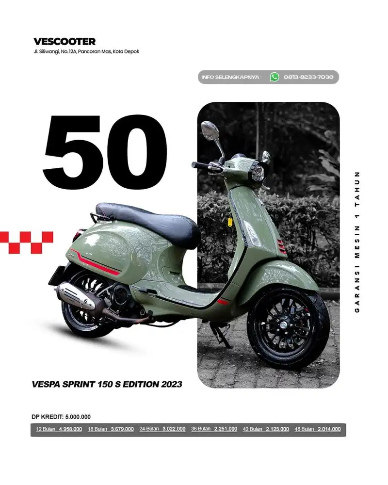 VESPA SPRINT 150 S EDITION 2023