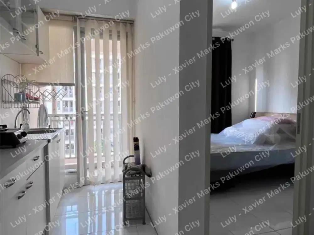 Disewakan Apartemen Eastcoast Residence 1BR Full Furnished Tower Saphire Lantai 7 View Pool,  dekat WM,  ITS,  Unair, Sebelah Hokky Pakuwon City