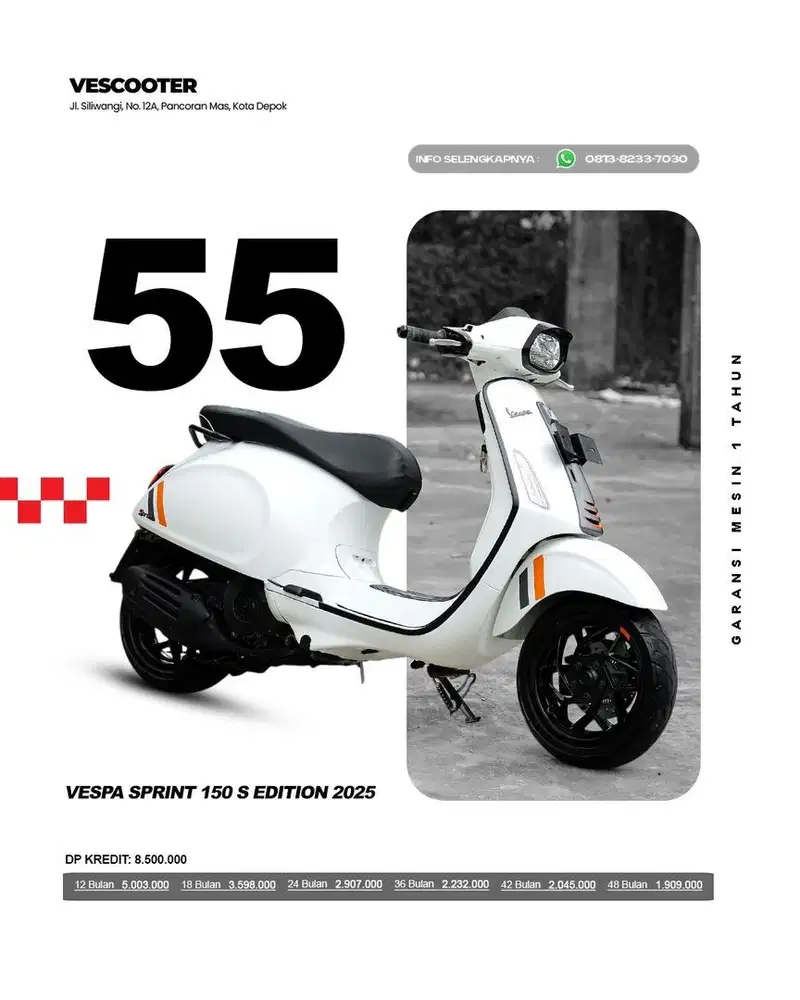 VESPA SPRINT 150 S EDITION 2025