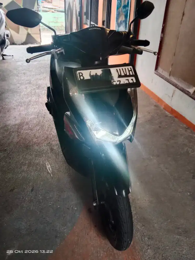 HONDA BEAT 2021 CBS HITAM