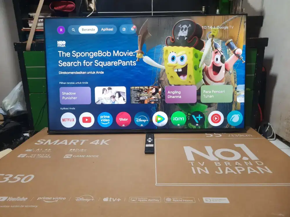 TOSHIBA GOOGLE TV 4K UHD 55 INCH - 55C350NP
