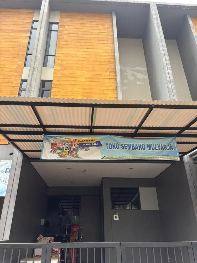 Disewakan Ruko garden hous grand wisata