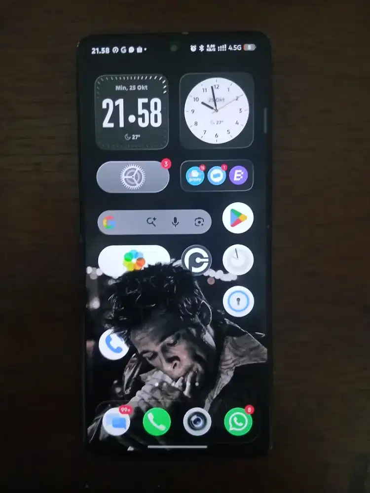 infinix note 50 pro 99% like new tanya2 aja