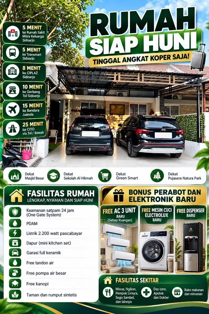 JUAL RUGI HUNIAN ASRI dan MEWAH