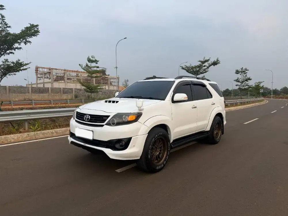 Toyota Fortuner VNT TRD Jadi siap jalan