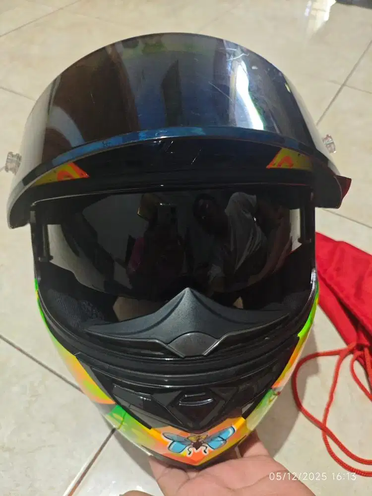 Dijual helm NHK RX9 Karel Abraham Winter Edition