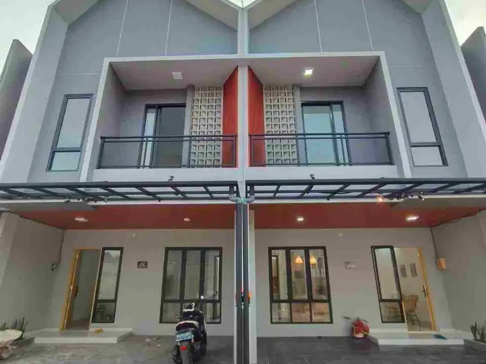 Rumah 2 Lantai Scandinavian Modern Dekat Masjid Kubah Mas Depok