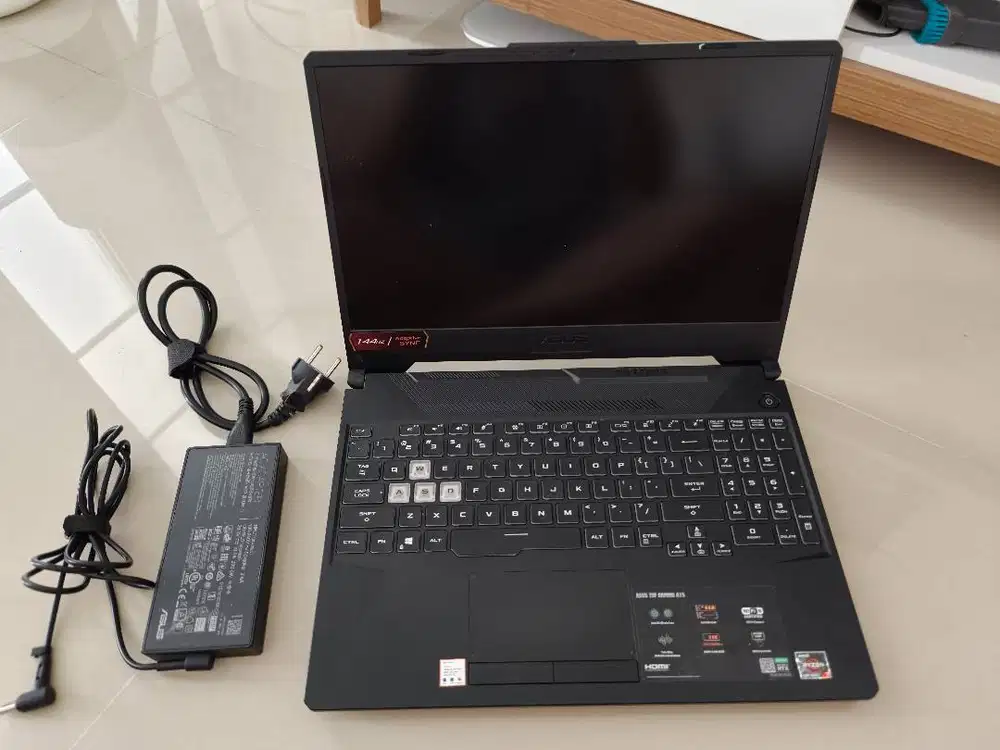 ASUS TUF A15 FA506QM Ryzen 7 RTX 3060 Upgrade RAM Mulus Like New