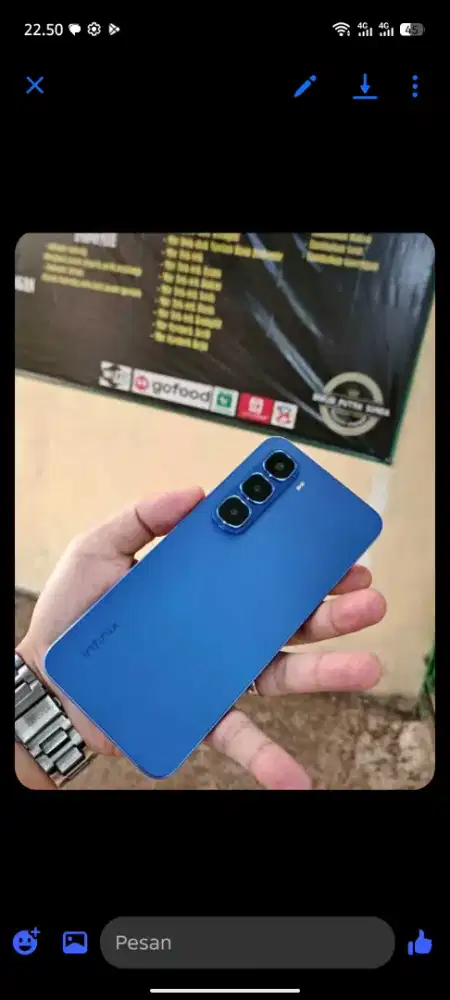 Infinix hot 60i 8/256 HP + Cas Mulus