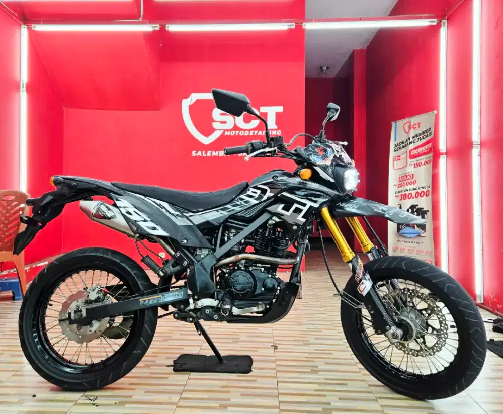 JualCpt90%LikeNew PjkOkt27 KAWASAKI DTRACKER 2022 SE SUPERMOTO KLX