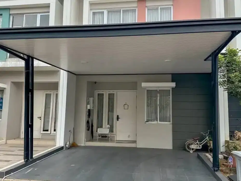 Gading Serpong Cluster Agnesi. Rumah Minimalis Modern Full Furnished.