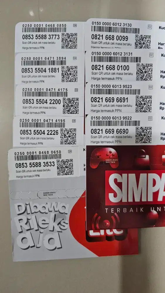 NOMOR CANTIK - KARTU TELKOMSEL - SIMPATI