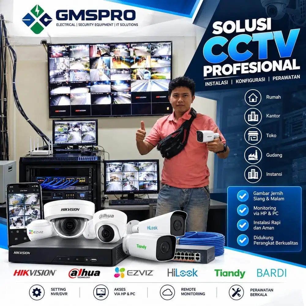 Jasa Pasang & Service CCTV – Setting Jaringan dan Mikrotik