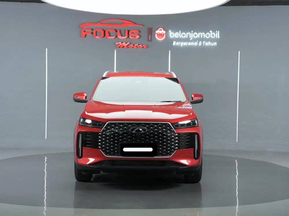 Km 6rb chery tiggo cross csh premium hev hybrid 2025 sunroof merah