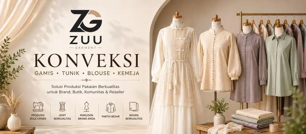 Di cari tukang jahit konveksi