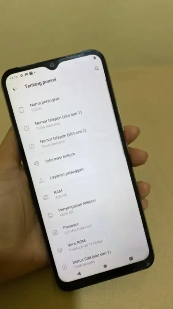 Vivo Y20 Ram 4/64