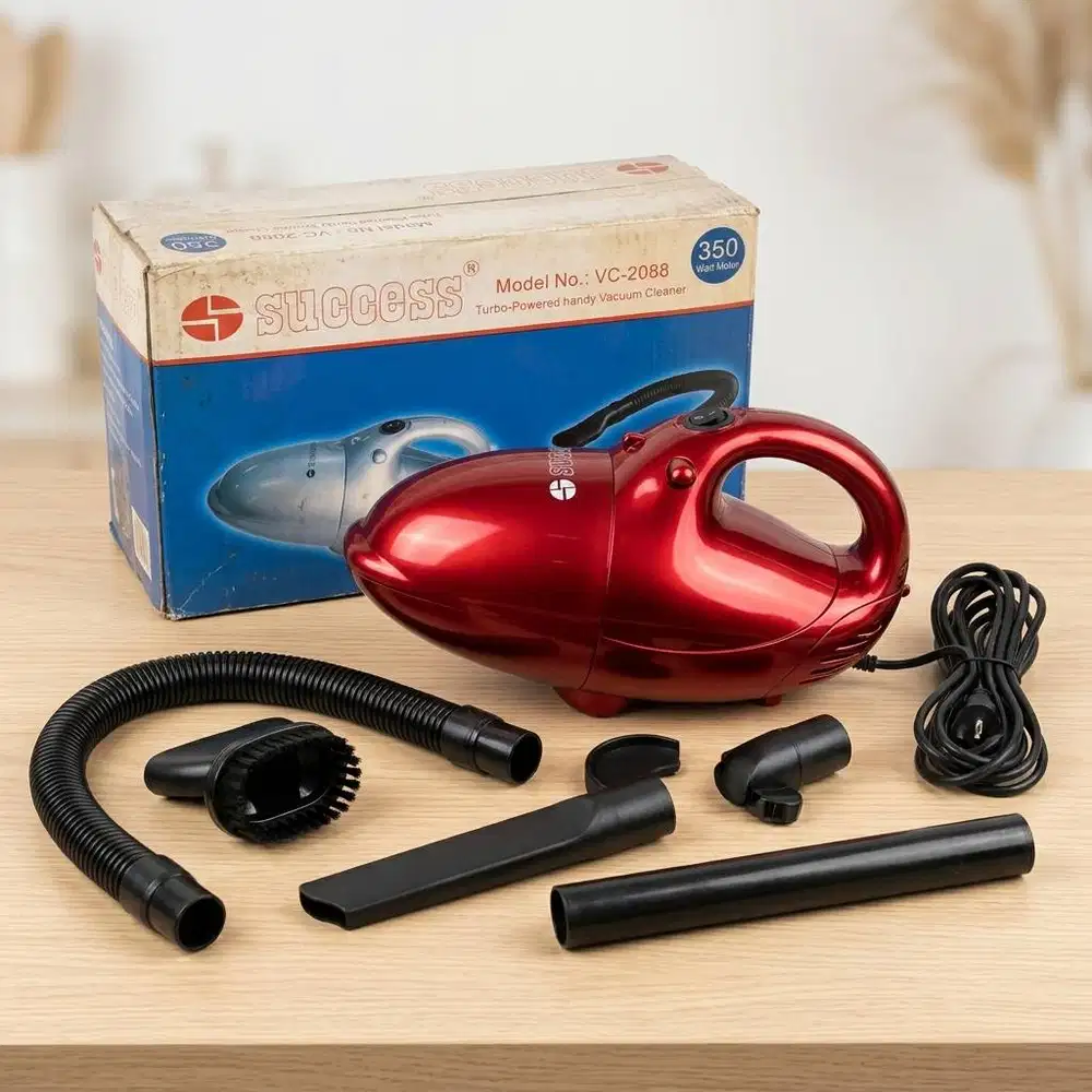 Vacum Cleaner genggam merek Success VC-2088 ( 2 in 1 : sedot & tiup)