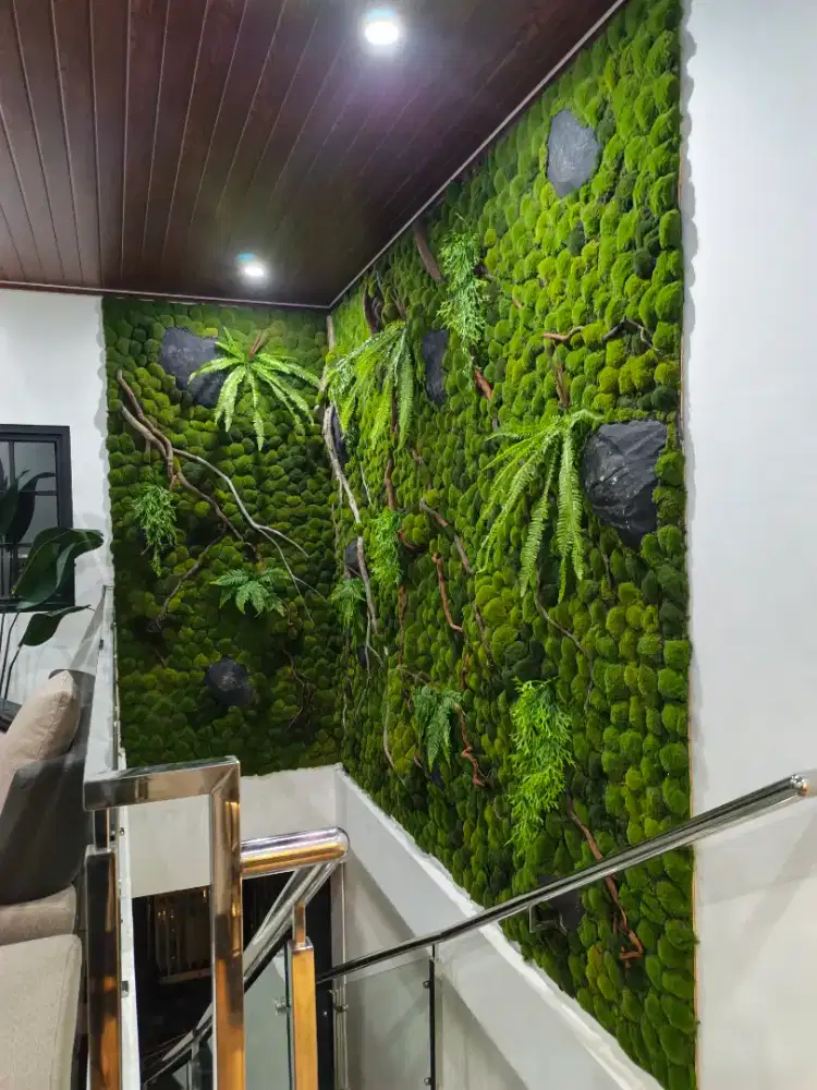 Moss wall artificial sintetis