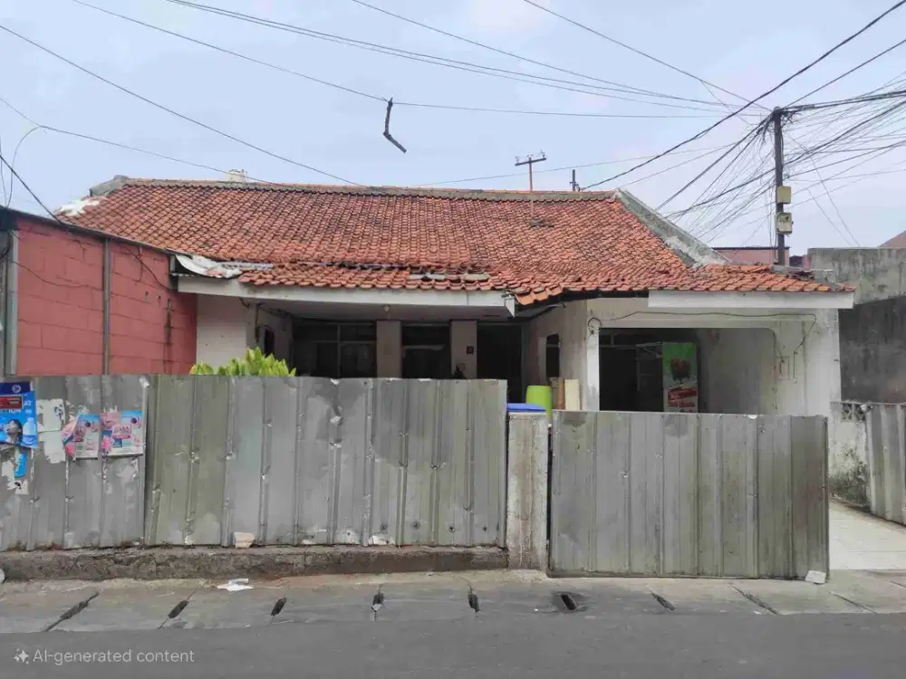 DIJUAL RUMAH HITUNG TANAH DI CIPETE, GANDARIA, JAKARTA SELATAN