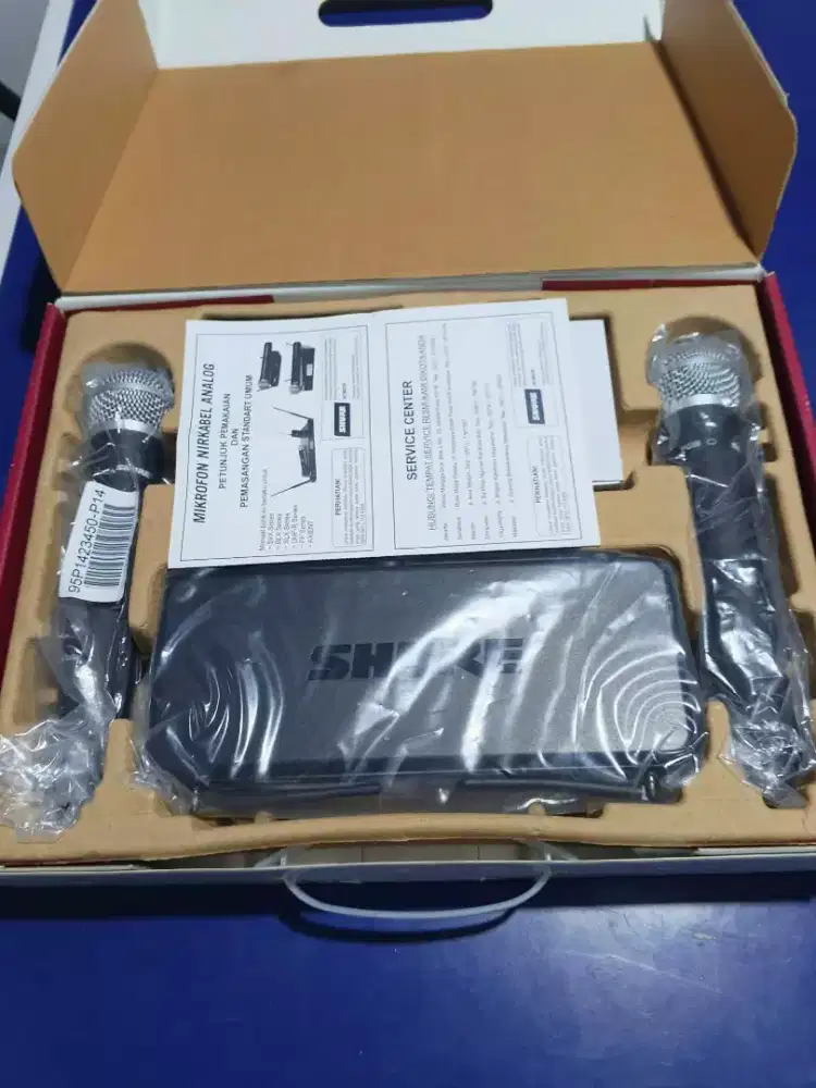 Mic wireless shure svx PG 58