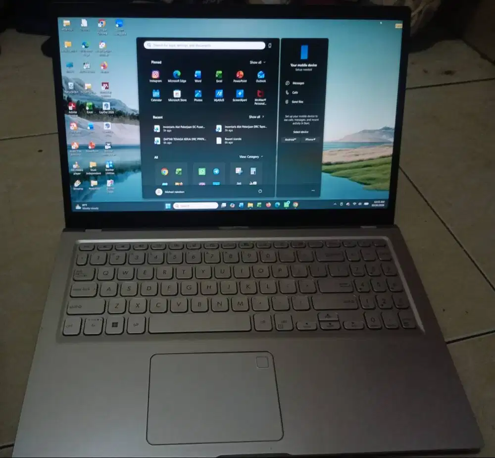 ASUS VivoBook X515JAB i3 Gen 10 | RAM 12GB | SSD 256GB