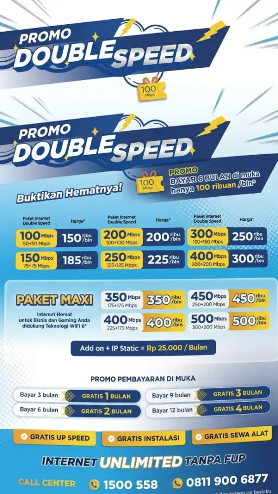 Jasa Pasang WiFi Megavision Murah Area Bogor - Internet Unlimited