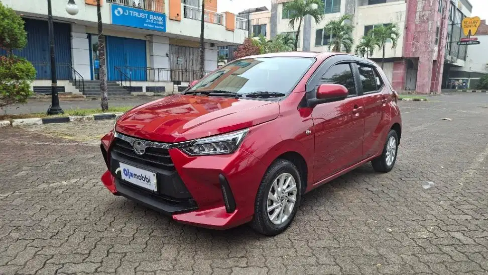 Garansi 1 Th - Toyota Agya 1.2 New G Bensin AT 2023 Merah