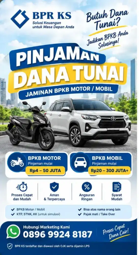 KREDIT BPKB MOTOR MOBIL
