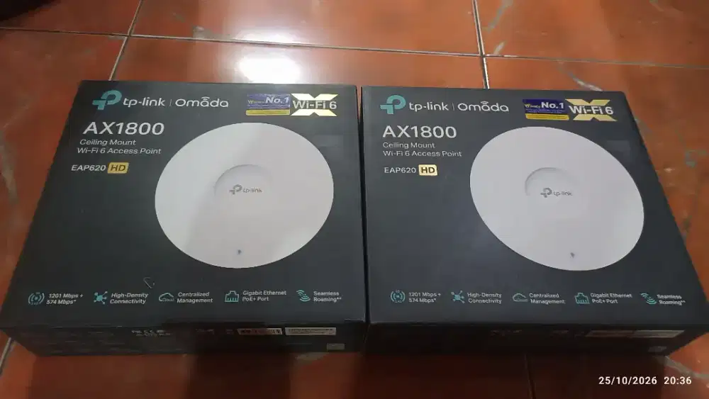 TP-Link Omada EAP613 AX1800 Dual-Band Access Point