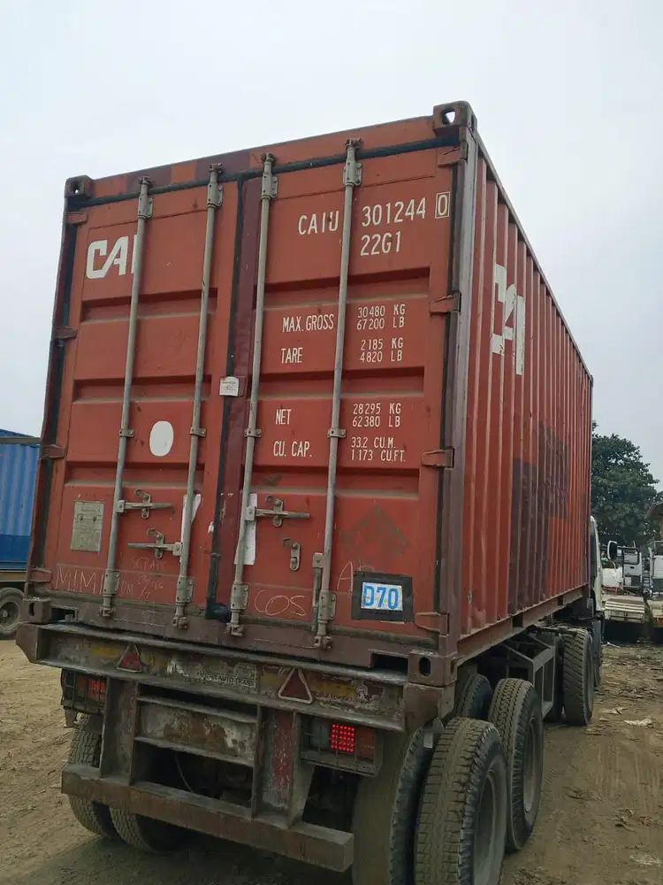 Jual Kontainer Dry 20 FT siap pakai
