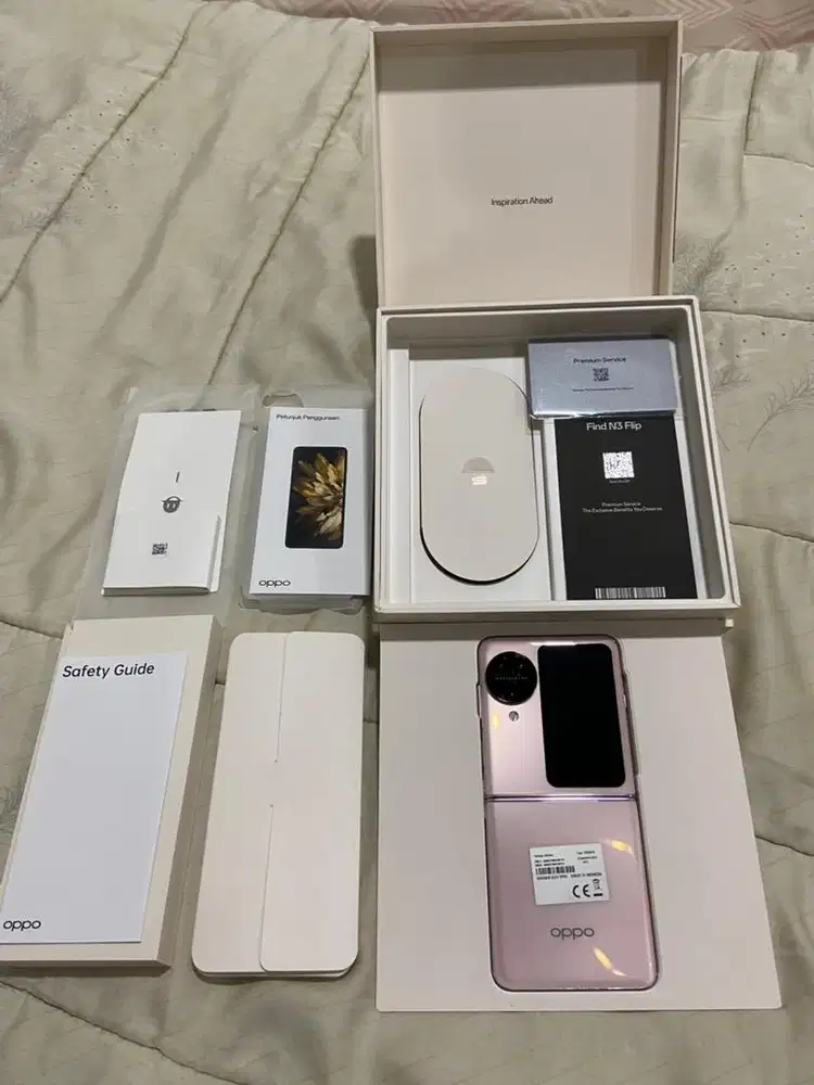 Oppo Find N3 Flip 12/256gb Pink Resmi Indonesia BH 100% original