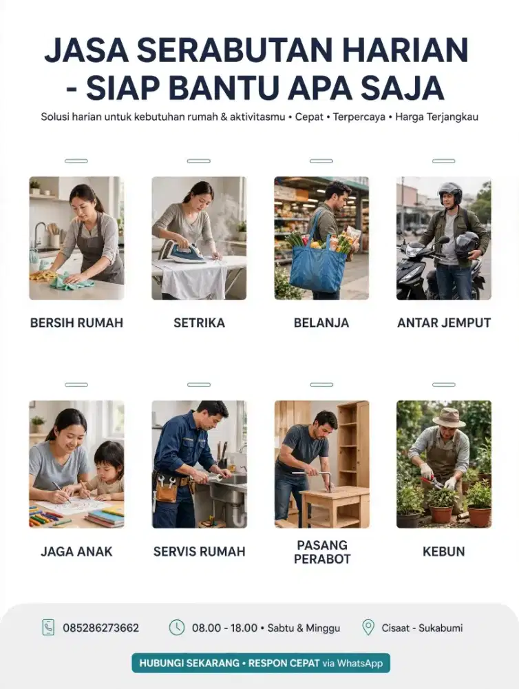JASA SERABUTAN APA SAYA KITA KERJAKAN