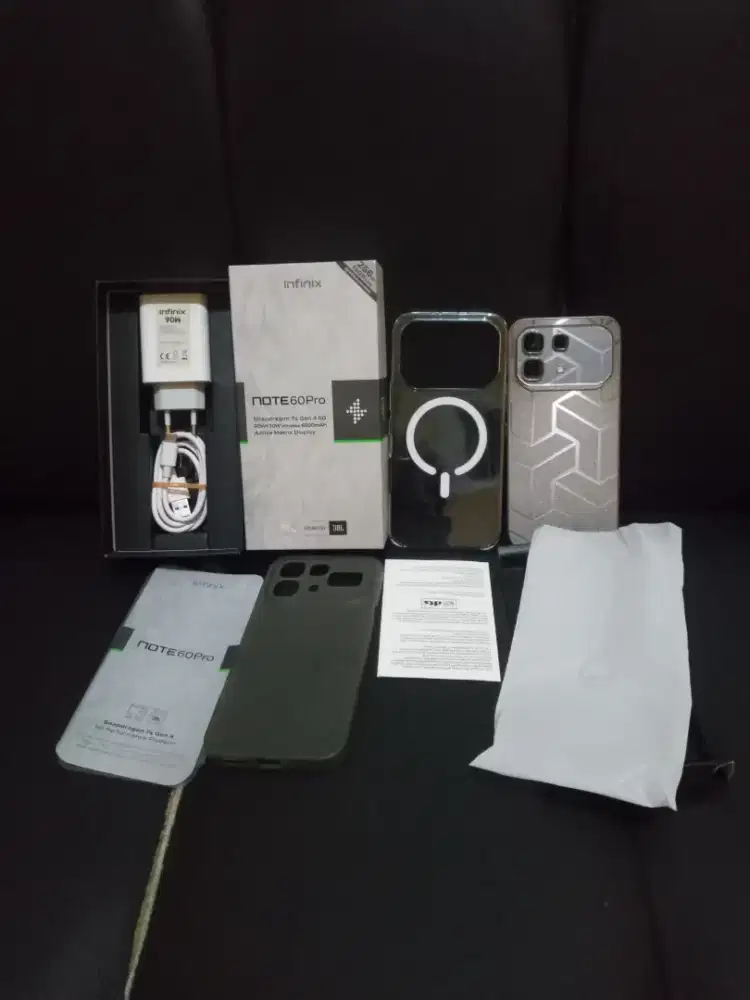 Infinix Note 60 Pro 8/256 
 fullset ori sesuai baruRP4.500.000NET
