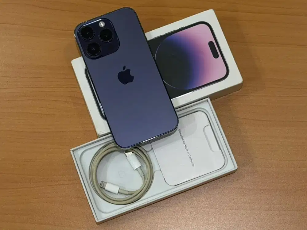 iPhone 14 Pro 128GB BH85% Setara iBox Sudah Regist Beacukai
