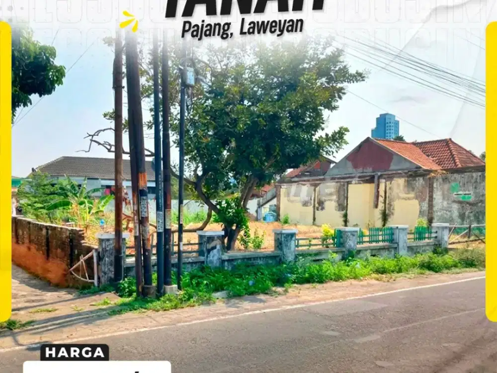 Dijual Tanah Pinggir Jalan Temugiring Pajang, Pusat Kota Laweyan Solo