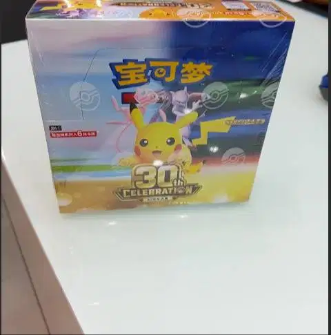 Kartu Pokemon TCG 30th Celebration Booster Box Cina 1Box Isi 20 Pack