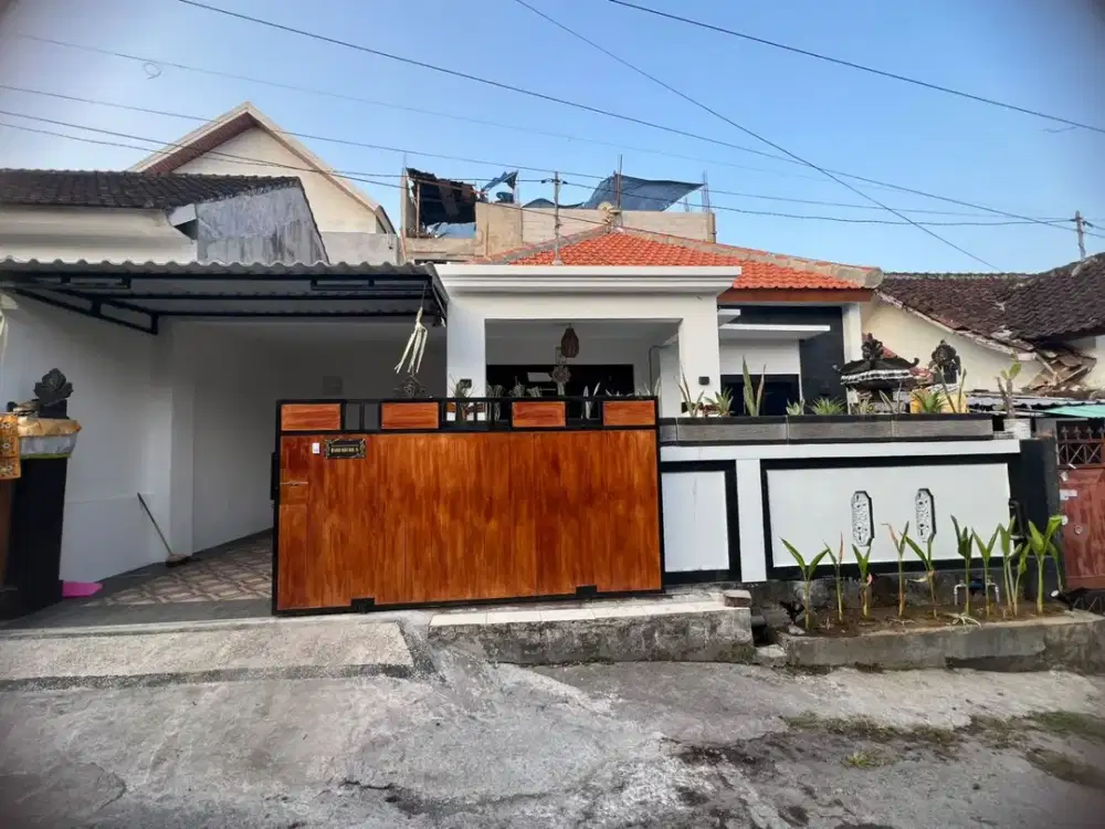 Rumah Kosongan Hadap Selatan 2 Kamar Sri Wedari Munggu Badung