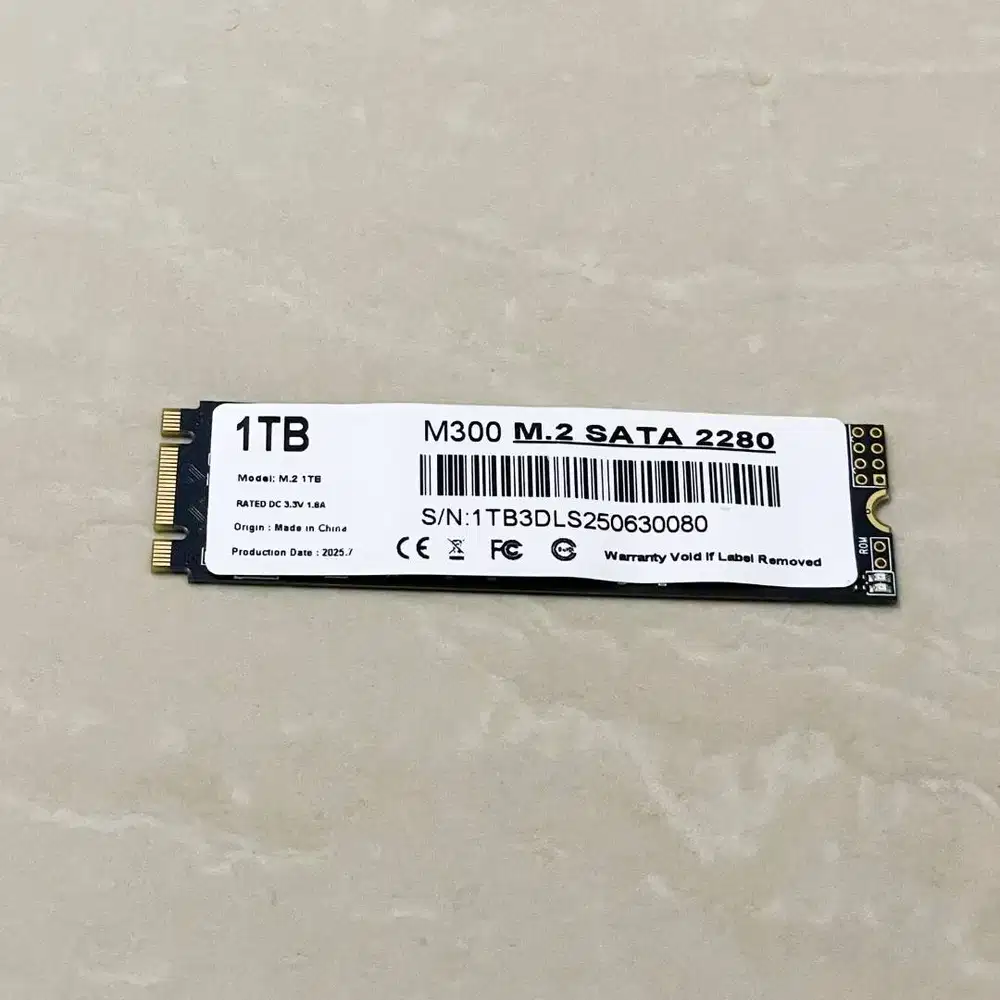 SSD 1TB M2 Sata Sentinel 100% cabutan laptop
