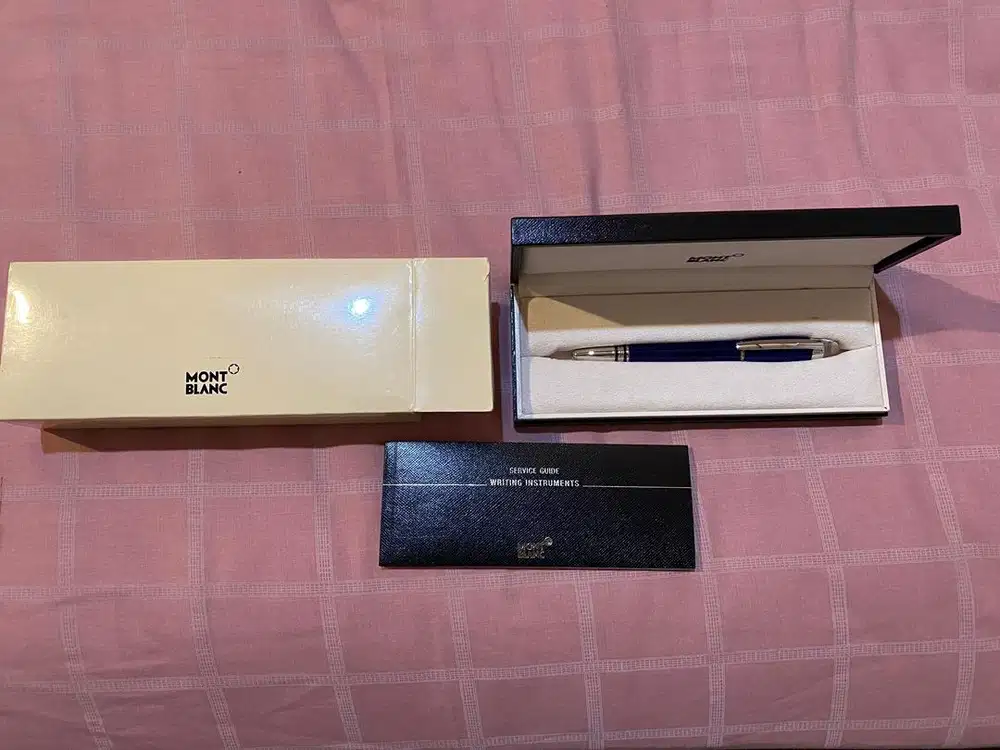 Montblanc StarWalker Blue Precious Resin Ballpoint Pen Model 9978